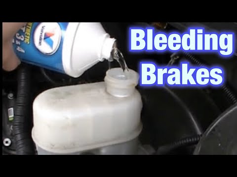 how to bleed new brakes