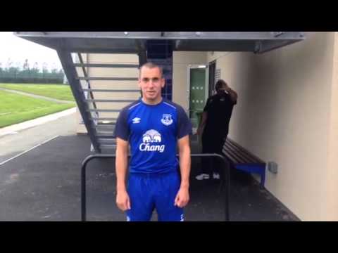 Leon Osman takes on the #IceBucketChallenge