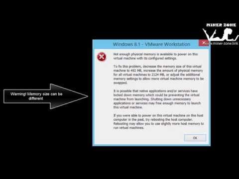 how to get more memory on vmware