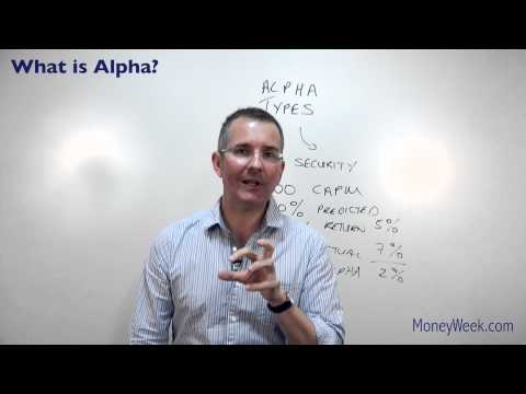 What is Alpha? - MoneyWeek Investment Tutorials
