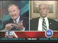 Ron Paul vs Bill O'Reilly 9-10-07