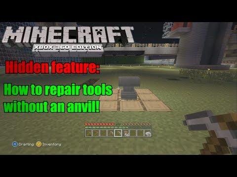 how to repair tools in minecraft