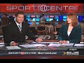 Zednik Cut By Skate - FULL - Feb. 10 08 - Panthers at Sabres