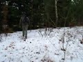 Trespassing in Snow in the Ukraine