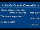 Noite de Ora��o Comunit�ria