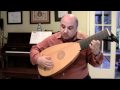 Air and Bransle in G Major by Jaques St. Luc for Baroque Lute