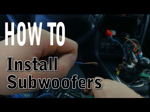 How To Install Subwoofers