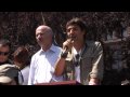 Iranian Rally in Toronto - CBC Radio's Jian Ghomeshi at Toronto's Queen's Park (21.06.2009)