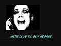 boy george  speaking in spanish!