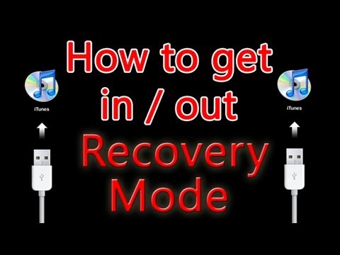 how to take iphone out of recovery mode