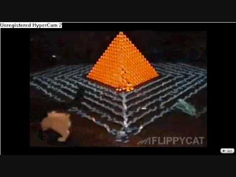 Youtube's Biggest Domino Pyramids
