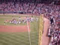 Baltimore Orioles fight the Boston Red Sox
