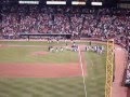 Baltimore Orioles fight the Boston Red Sox