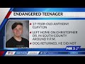 Endangered Person Advisory issued for missing teen in south St. Louis County