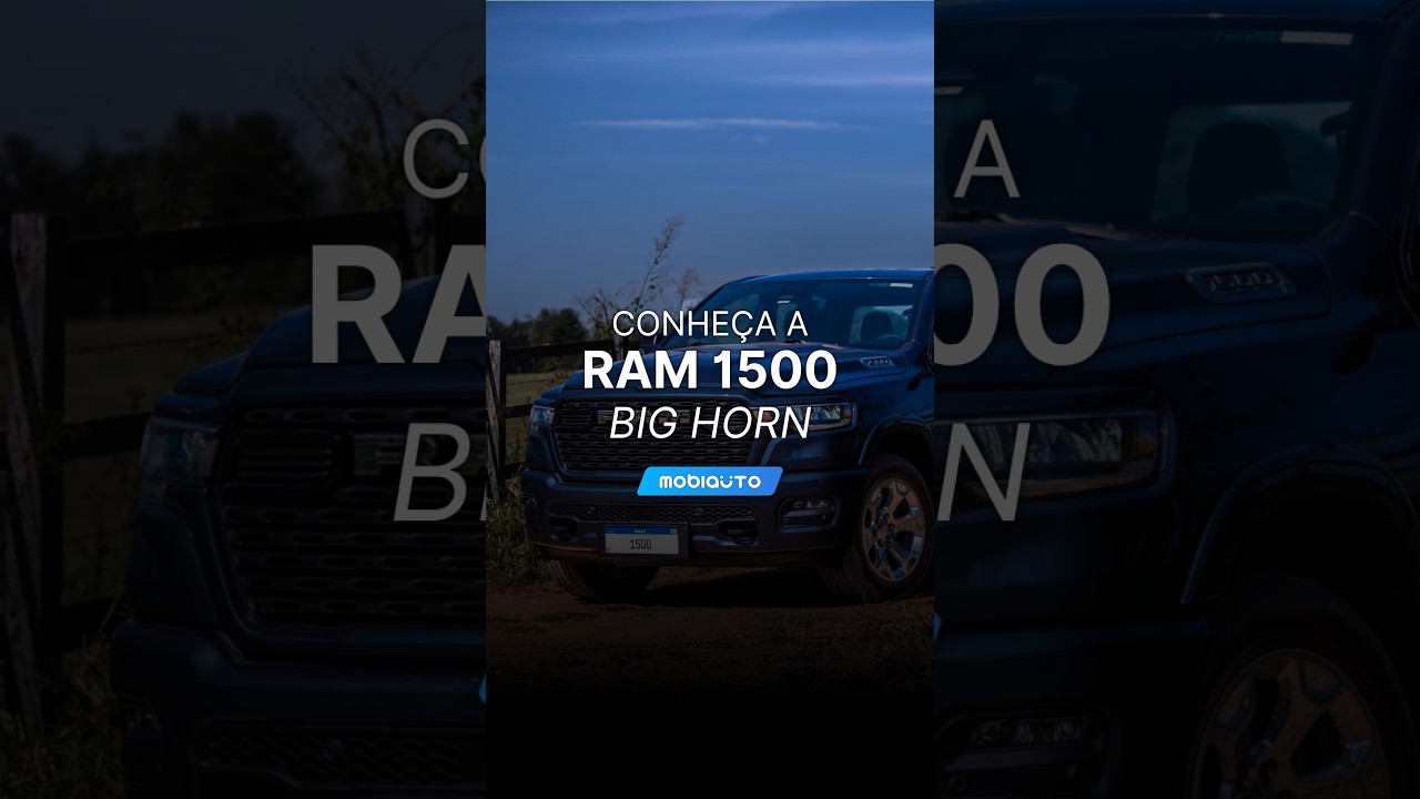 RAM 1500 BIG HORN CHEGA COMO NOVA OPÇÃO DE ENTRADA POR R$ 449.990! ✨