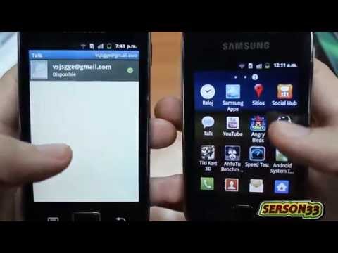 Samsung Galaxy Y vs Samsung Galaxy Ace