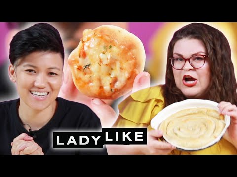 Jen and Kristin Try Every Trader Joe's Frozen Appetizer • Ladylike