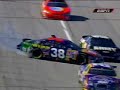 Mark Martin and David Gilliland Huge Crash at Atlanta