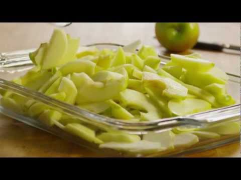 crisp - Get the recipe @ http://allrecipes.com/recipe/apple-crisp-ii/detail.aspx Watch how to make the all-American dessert apple crisp, which is as easy as (OK, eas...