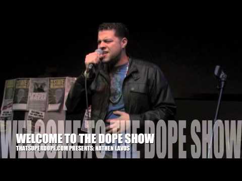 NATHAN LAVOZ (vocalist) @ WELCOME TO THE DOPE SHOW 