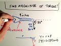 Torque - An application of the cross product Torque - An application of the cross product