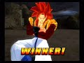 dbz bt2   super saiyan 4 gogeta vs  ultimate villains