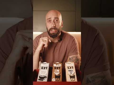 ვეგანური პუდინგის ბაითები Oatly-ს შვრიის რძით
