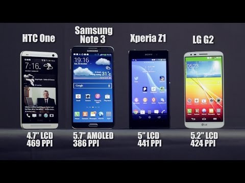 Best Android Smartphone of 2013: Detailed Review of Note 3 vs LG G2 vs HTC One vs Xperia Z1