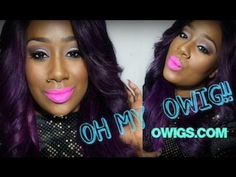 how to dye hair deep purple