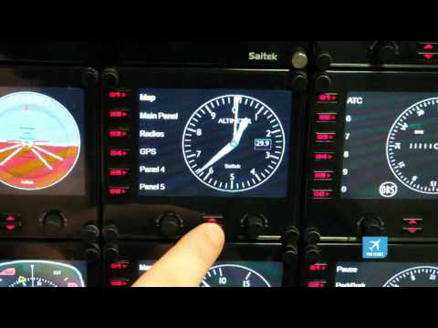 Видео № 0 из игры Saitek Pro Flight Instrument Panel многофункциональная панель