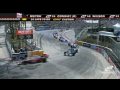 Ryan Briscoe Hits Scott Dixon (Long Beach 2009)