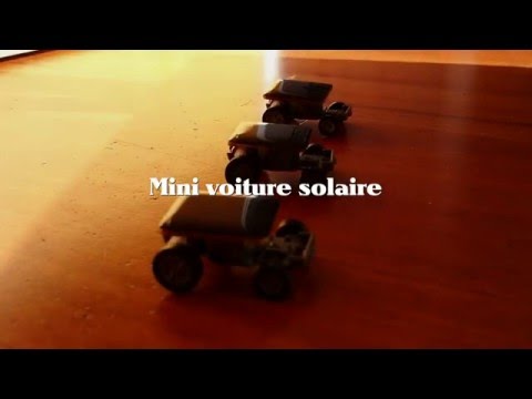 Mini voiture solaire - Banggood