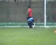 entrainement des gardiens de but de l ol le 12/04/2007