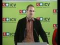 ICV insta el PSC a pressionar el Govern de Zapatero