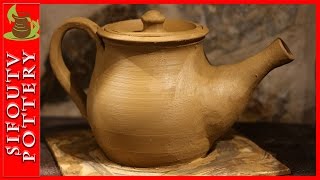 Hello Guys!!! New Pottery Video just released!!! Pottery throwing - How to Make a Pottery Teapot #93