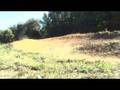 riding pitbike on cousins track