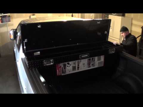 how to fasten toolbox to truck
