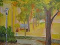 Feeney Class Paints Central Park
