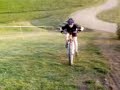 Heike an der Hochwassersperre - Versuch 1