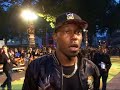 dizzee rascal says he's teaming up again with chrome for his next single but was more coy about any collaboration with the sugar hill gang.