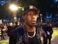 dizzee rascal says he's teaming up again with chrome for his next single but was more coy about any collaboration with the sugar hill gang.