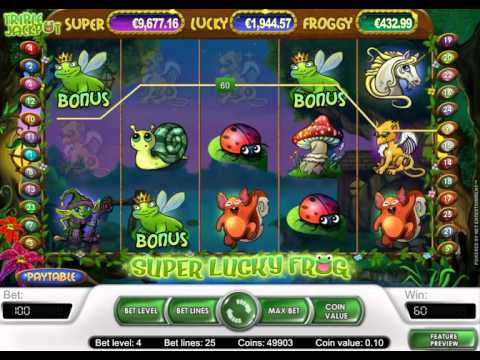Super Lucky Frog Slot Machine Free Play