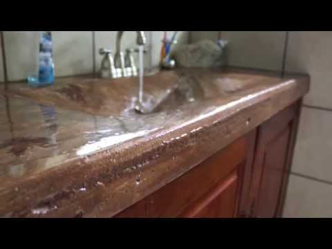 how to make your own vessel sink vanity