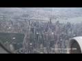 LGA Approach over The Hudson River - GREAT View of Manhattan