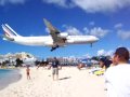 Aterrizando en Saint Martin
