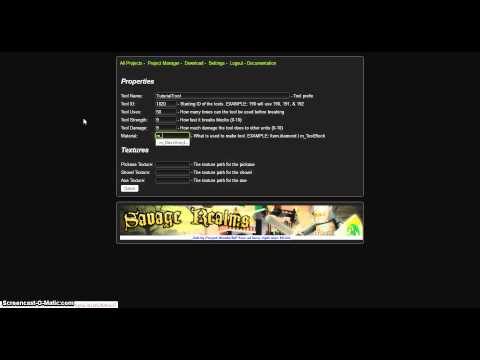 [Minecraft 1.1] McModGen Tool