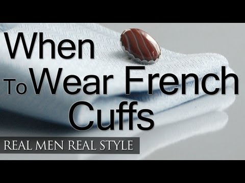 how to fasten double cuffs