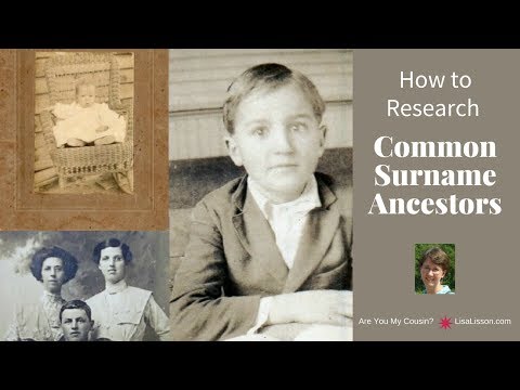 video-linktoworks-How to Research Your Common Surname Ancestors