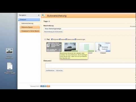 Graasp Tutorial: German Version See video
