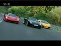 Lamborghini Gallardo vs. Porsche Carrera Gt vs. Ferrari Enzo